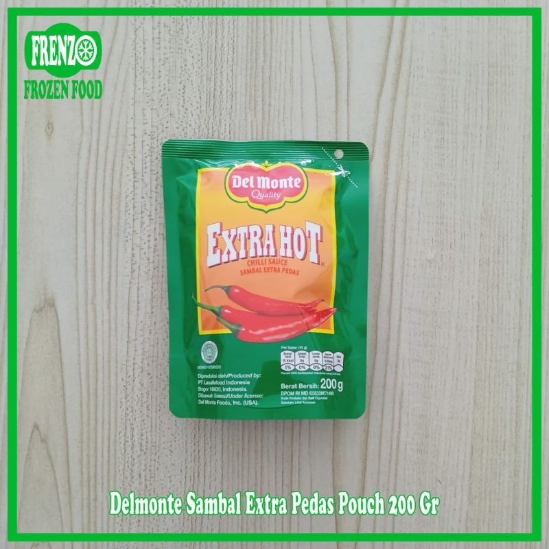 

Delmonte Sambal Ekstra Pedas Pouch 200 Gr