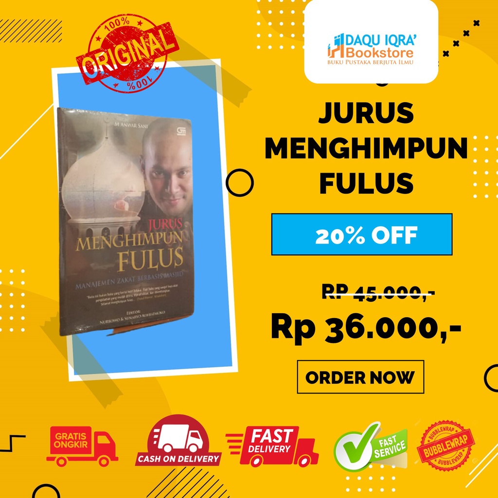 Buku JURUS MENGHIMPUN FULUS By M.Anwar Sani