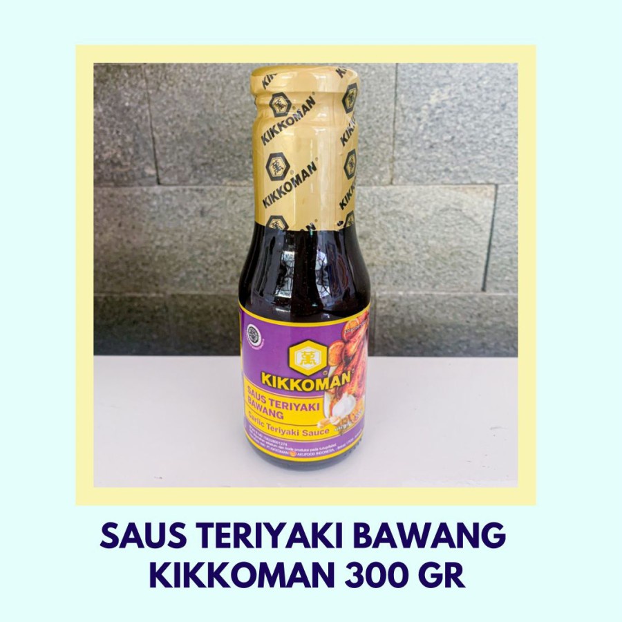 Saus Teriyaki Bawang Kikkoman 300gr