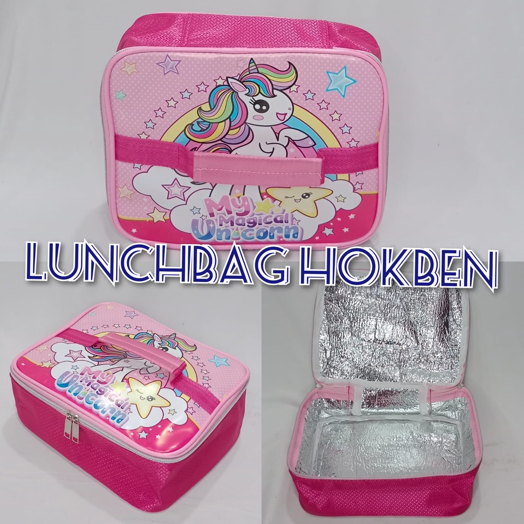 Tas bekal/Lunchbag aluminium foil LOL/PONY/HK