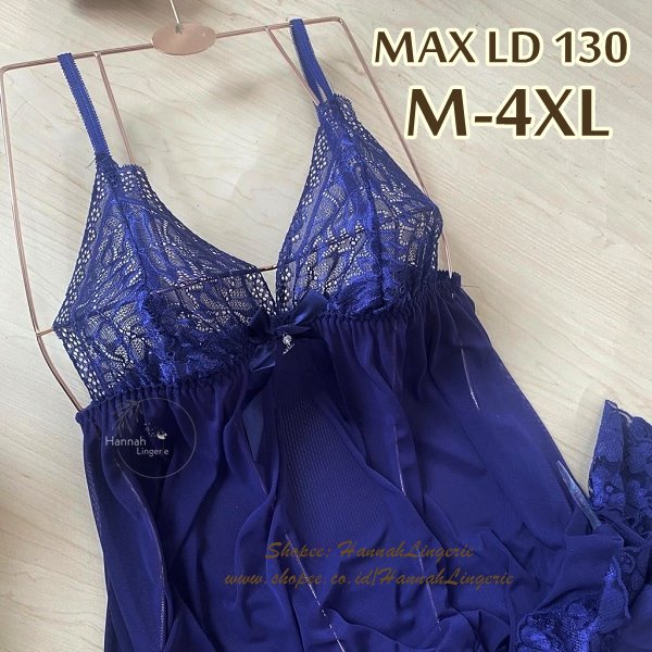 L-XXL Premium, Baju Tidur Seksi Bigsize Ukuran Jumbo, Lingerie Halus Kado Ultah Suami Istri // 999