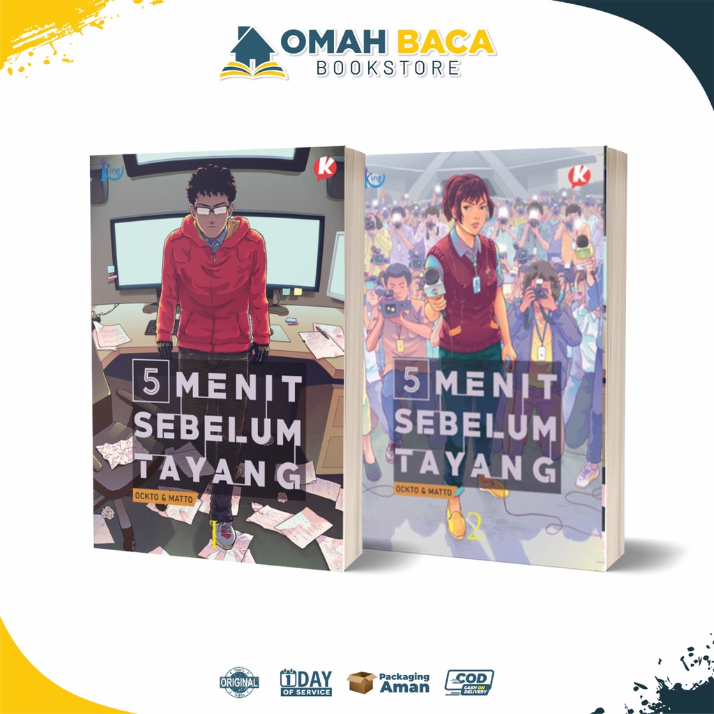 Komik 5 Menit Sebelum Tayang Volume 1 - 3 by Ockto & Matto - Koloni