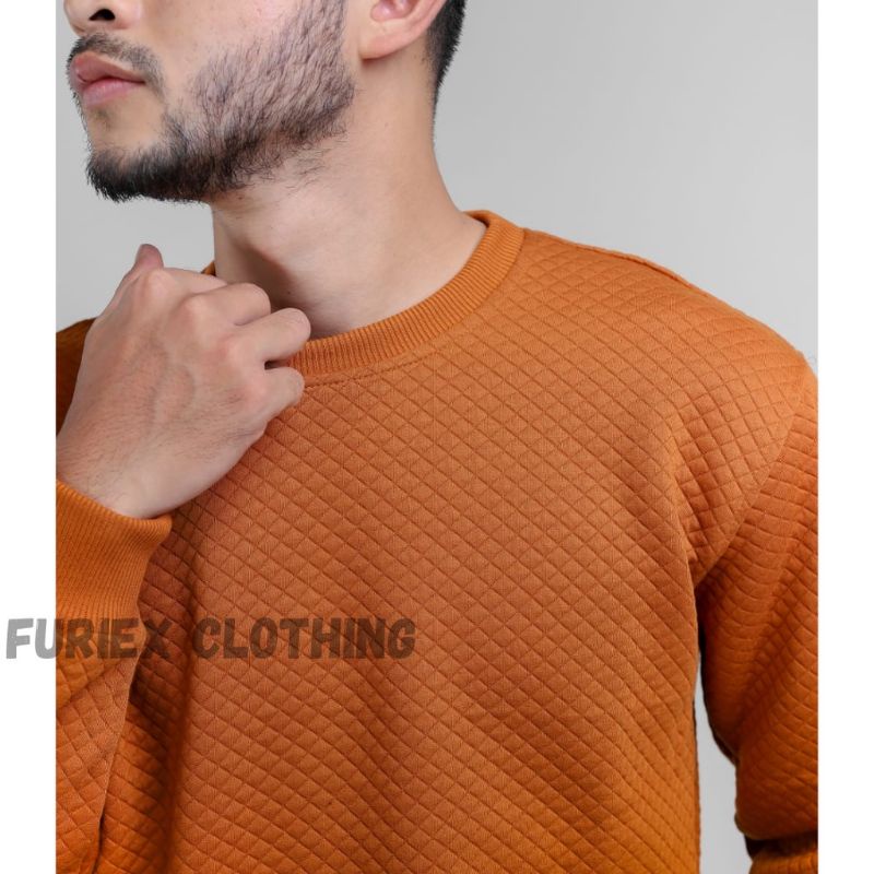 SWEATER COMFY CREWNECK BASIC POLOS | COMFY CREWNECK | JAKET PRIA KNIIT