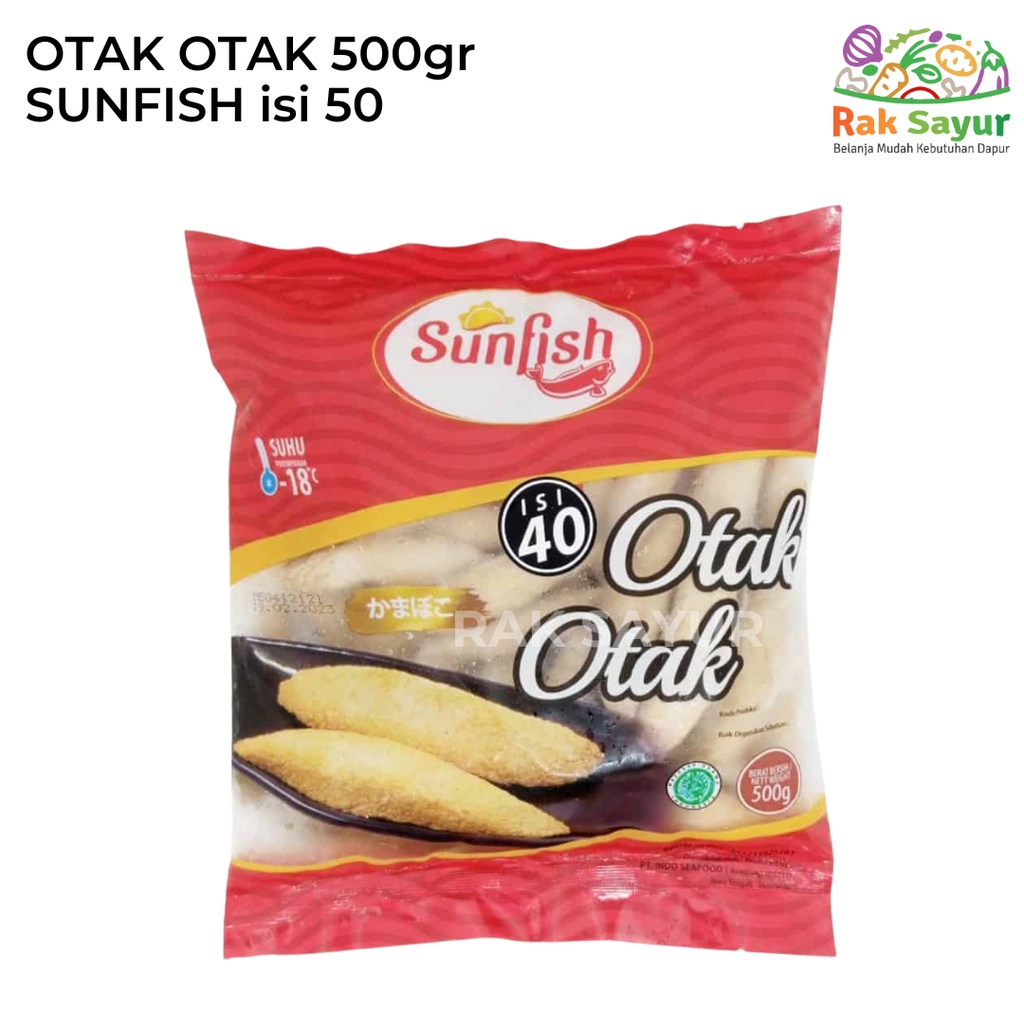 

Otak Otak Sunfish 500gr isi 40 buah Frozen Rak Sayur Padang