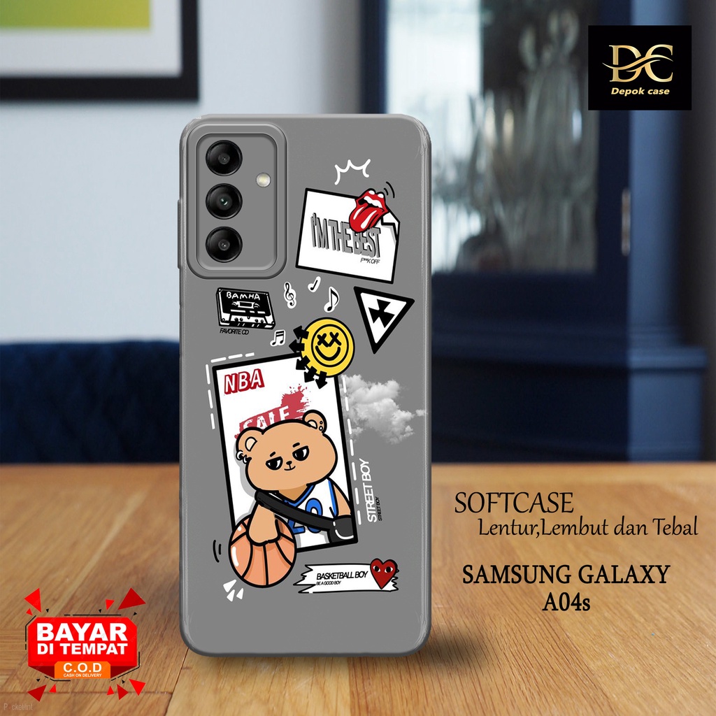Case Samsung A04s Terbaru - Fashion Case KARTUN - Casing Hp Samsung Galaxy A04s Terbaru - Softcase H
