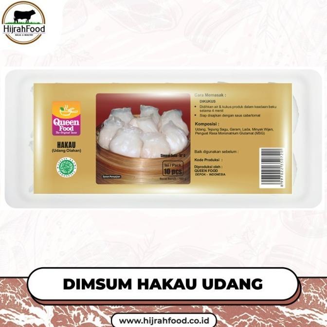 

Dimsum Hakau Isi Udang Queen Food | Shrimp Har Gow / Har Gao Dumplings