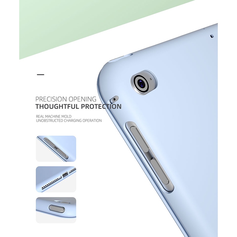 goojododq Case for New iPad 10.2 2021 Pro 11 9.7 Mini 6 5 10.5 Air 3 Smart Cover with Pencil Holder for iPad 9th 8th 7th 6th Generation