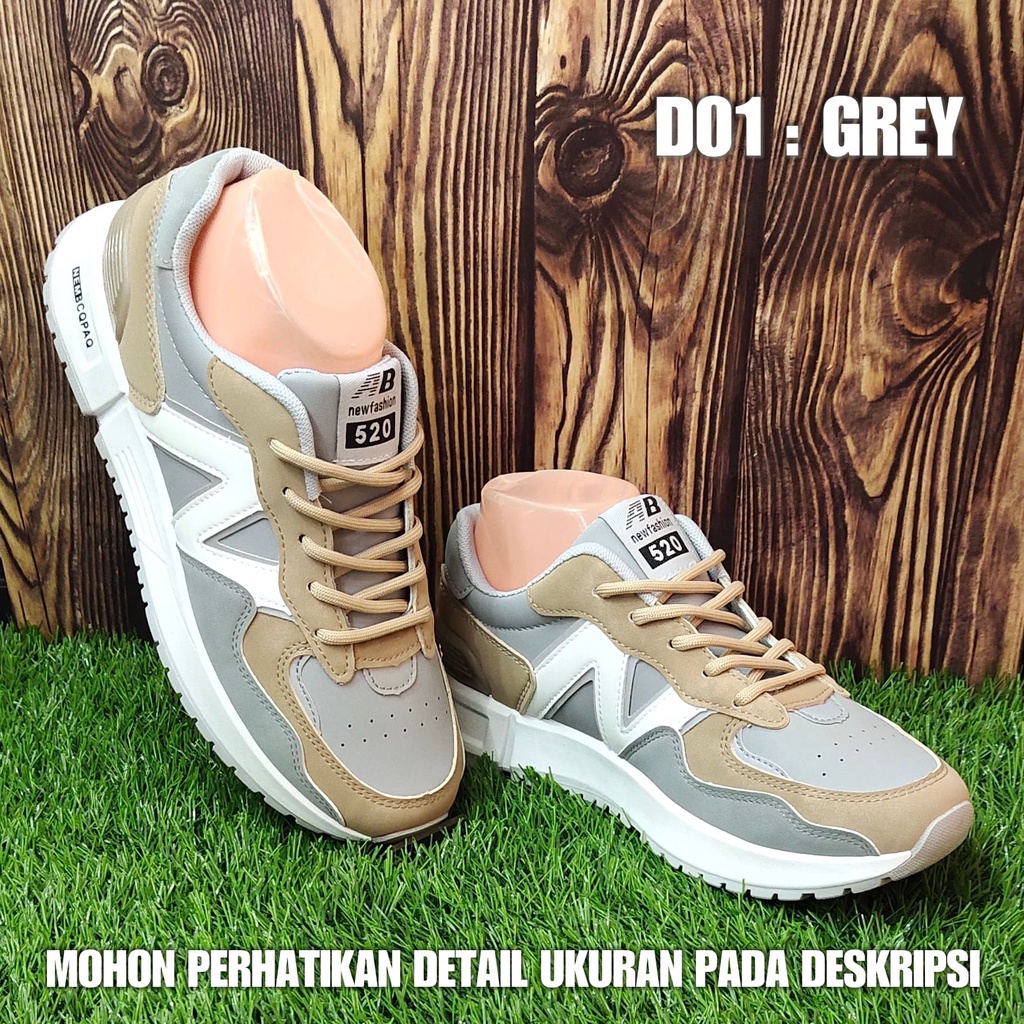 Sepatu Sneakers Cowok Import Keren Kekinian D01 SPTSP