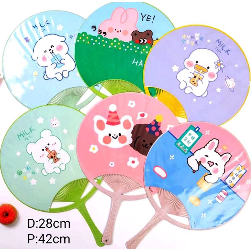 Kipas Bulat Besar|Kipas Tangan|Kipas Stiker|Kipas Bulat Jumbo