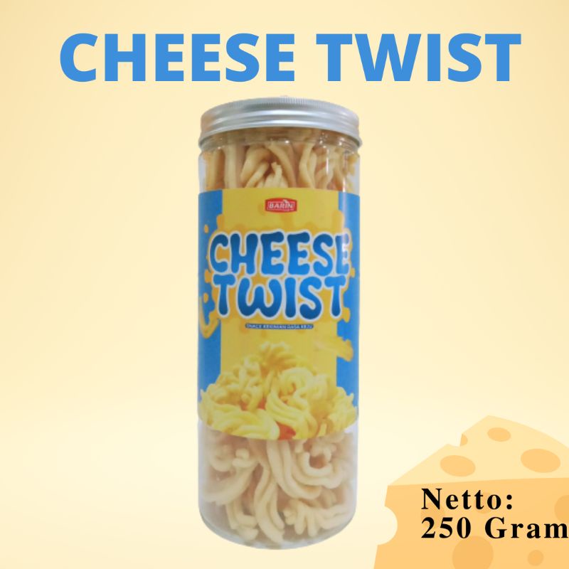 

Cheese Twist Rasa Keju Barin Food Indonesia 250 gram