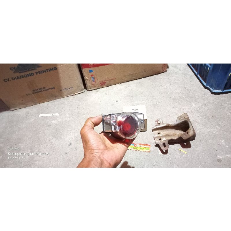 LAMPU BELAKANG /LAMPU STOP CB TAKEGAWA SET PANGKON V80 ORIGINAL