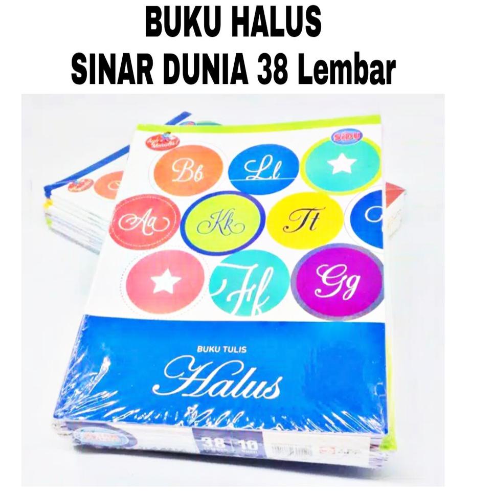

NEW Buku Tulis Halus Sinar Dunia 38 lembar ☑ 889
