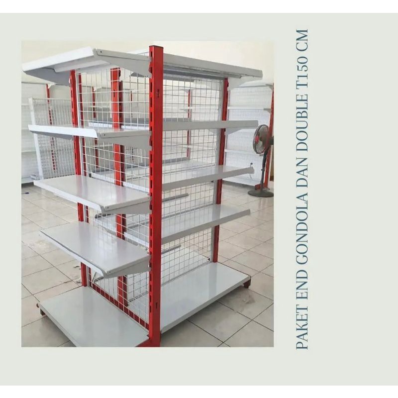 Rak Toko Minimarket 1 Paket Serbaguna Murah Berkualitas