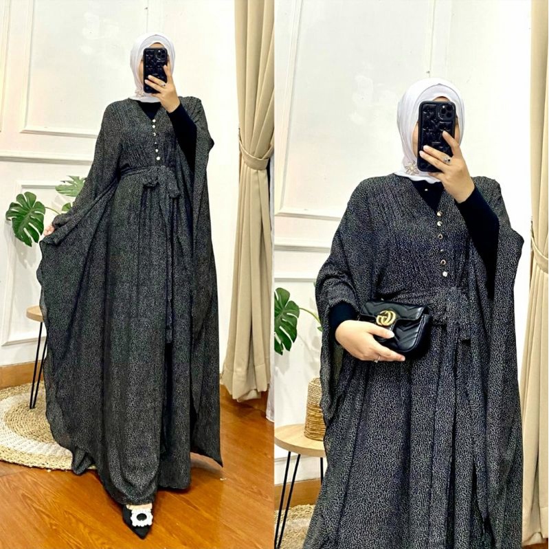 Maxy dress gamis perempuan (Marbela arabian kaftan) dress muslim baju kondangan maxi pesta modern im