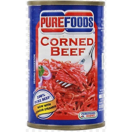 

Kornet Kaleng Pure Foods Corned Beef 150g Makanan Daging Impor Instant Filipina