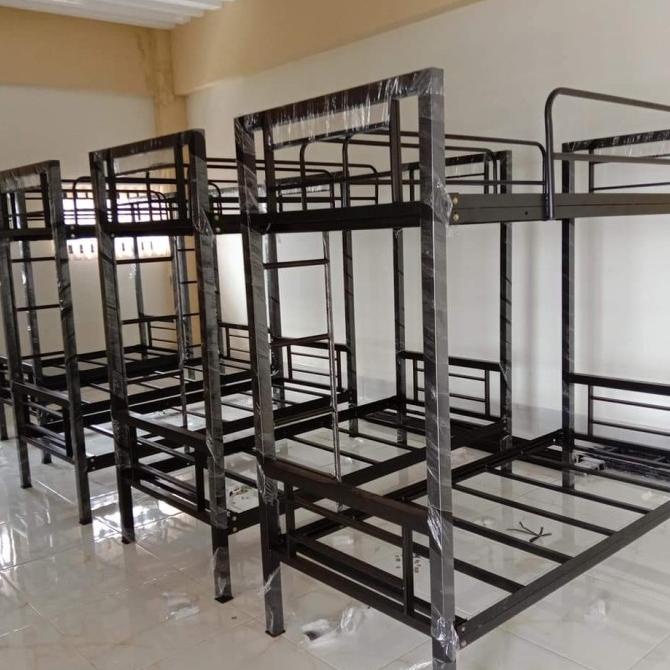 $+$+$+$+] Ranjang besi tempat tidur tingkat ranjang susun bunk bed 90 (90x200)