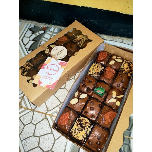 

Fudgy brownies