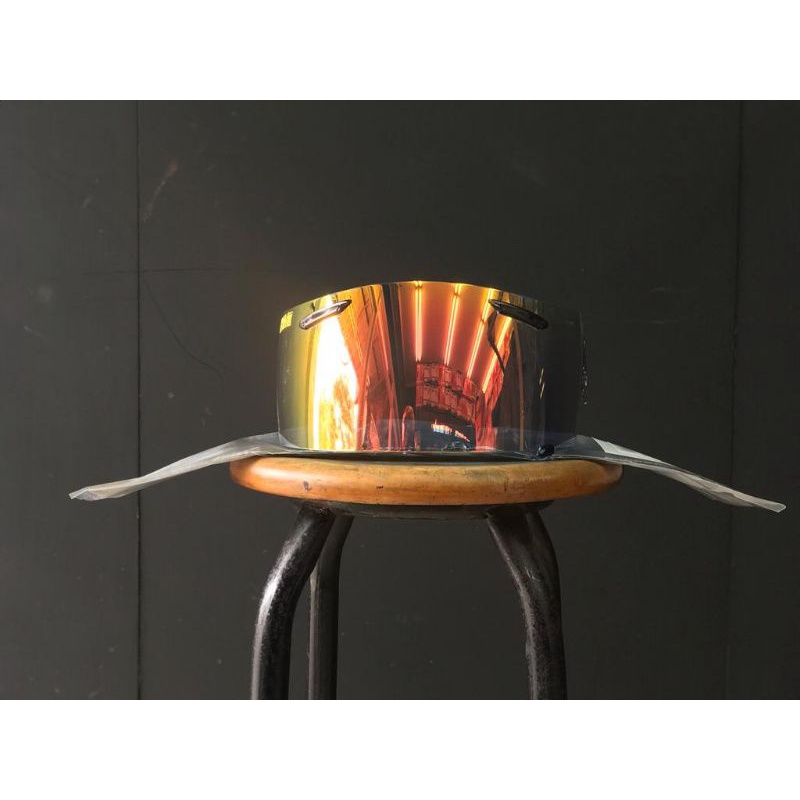 Visor Kaca Helm Full Face Arai SAI RR5 Quantum J Rapid IR Iridium Semi Smoke Red