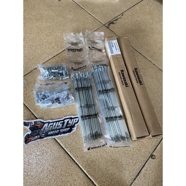 jari jari klx 18 21 original kawasaki