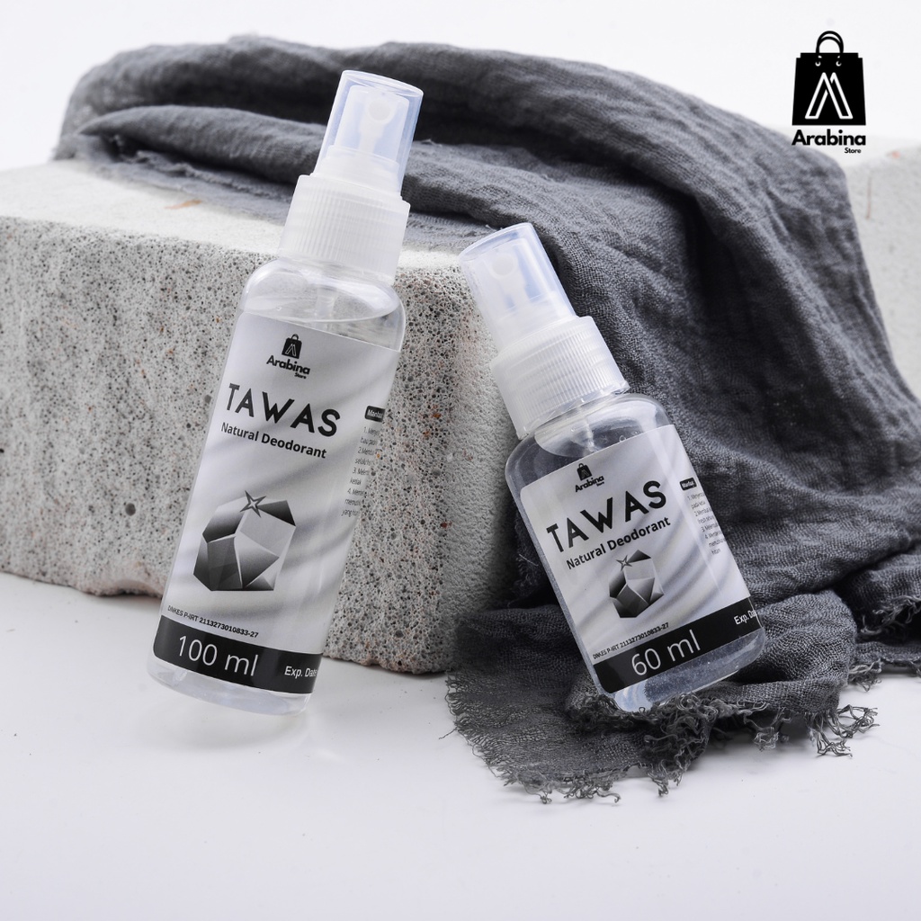 Tawas Spray Natural Deodorant Deodoran Non Alkohol