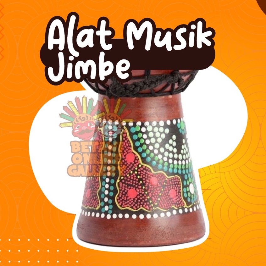 Alat Musik Tradisional Jimbe uk 40 cm