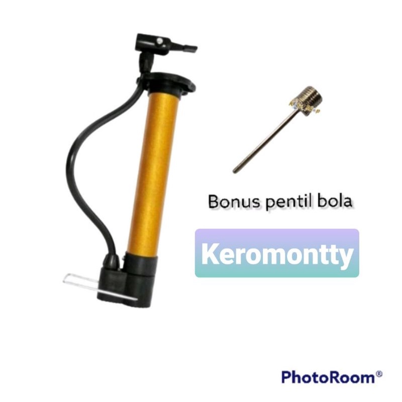 Jual Pompa Sepeda Portable Pompa Sepeda Bonus Pentil Shopee Indonesia