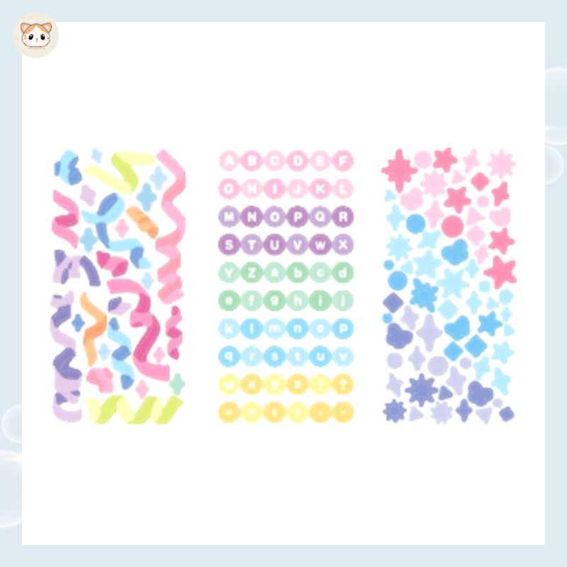 

Sticker Deco Fantasy Series for Journaling, Scrapbook, dll