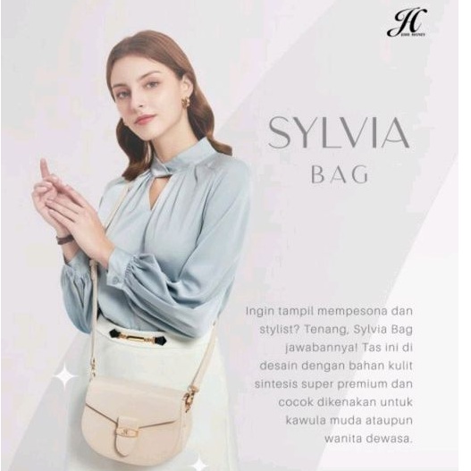 ❤️NEW❤️ Sylvia Bag Tas Selempang Jims Honey