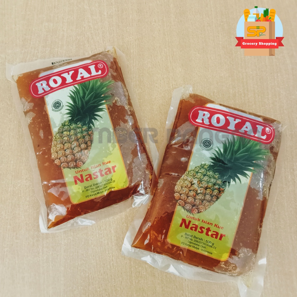 

ROYAL Selai Nastar / Selai Nanas @20x500gr CARTOON ( isi 20 )