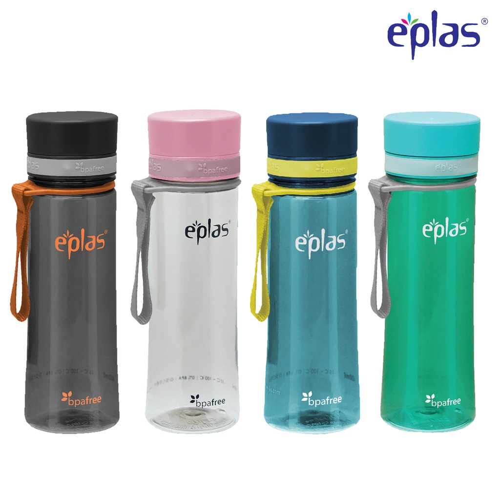 EPLAS Water Bottle With Handle (800ml), Water Tumbler, Botol Air, BPA Free, Tritan EGHT-800