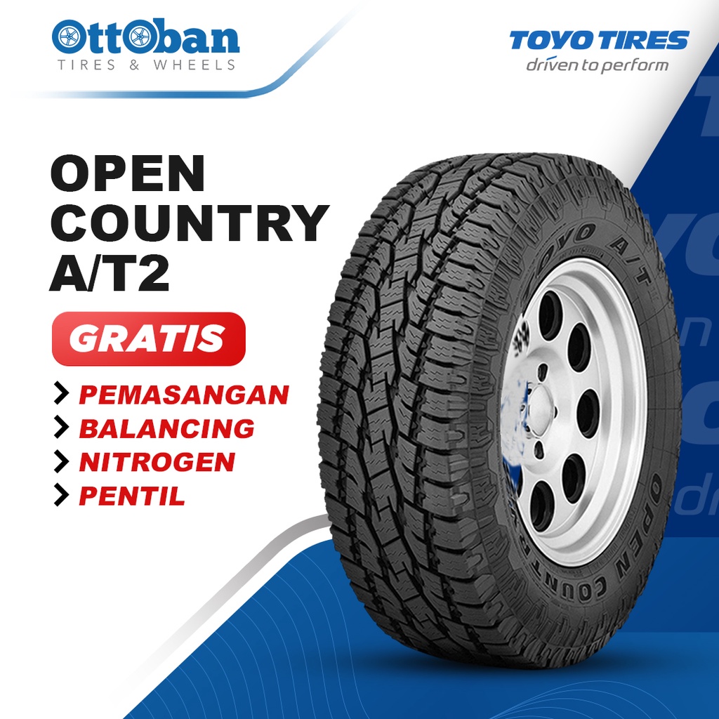 Toyo Tires Open Country A/T 2 P 265/65 R18 112S BL TL Ban Mobil