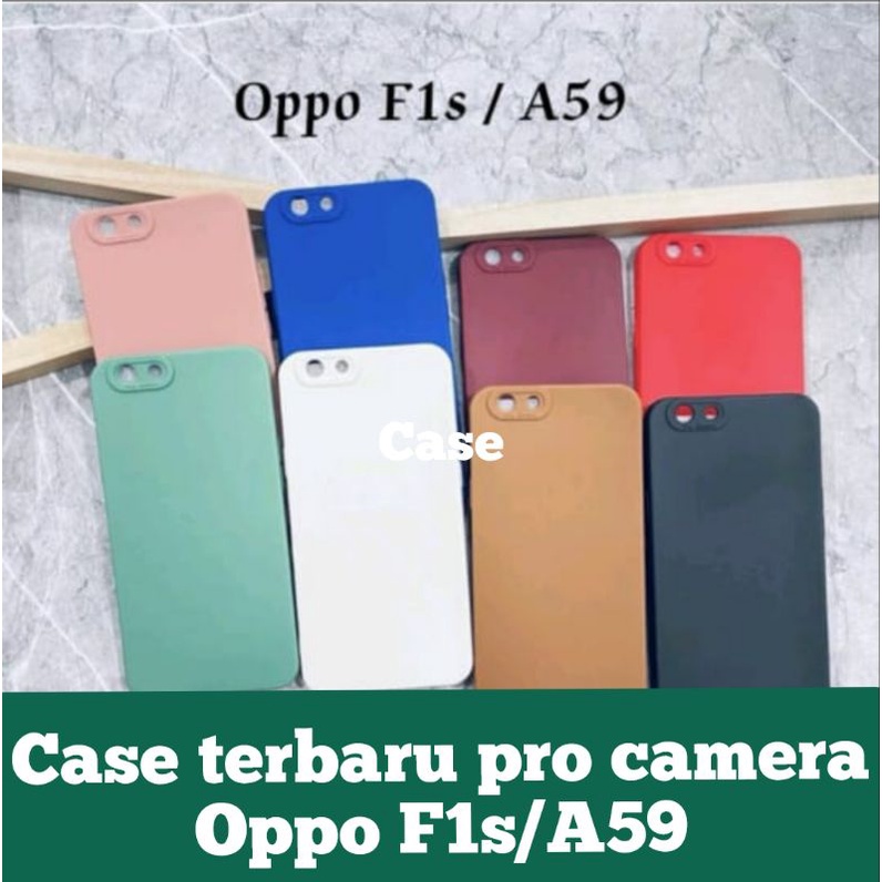 CASE SOFT TERBARU MACARON PRO CAMERA TIPE OPPO F1S