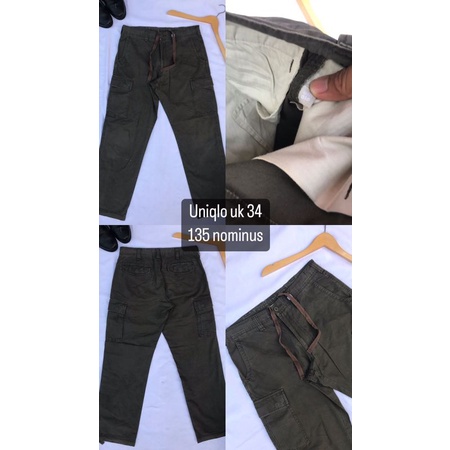 CELANA PANJANG Cargo gap uniqloSECOND