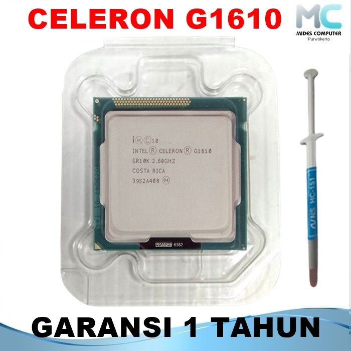 Processor Intel LGA 1155 Celeron G1610 2.60 Ghz