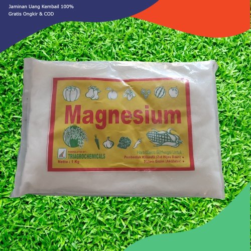 Pupuk Magnesium Sulfate 1 kg Penyubur Segala Tanaman Pembentuk Klorofil Zat Hijau Daun Dan Sistem Enzim Aktivator - Surya Tani Reborn