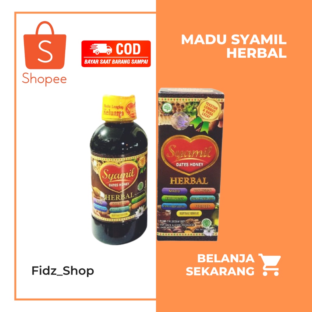 Madu Syamil Herbal Sudah Pom / Syamil Family / Syamil Dewasa / Madu Syamil Family Herbal / Madu Syam