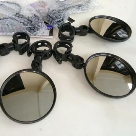 Spion kolong KLX DT CRF XRide Beat Street MTB - Bulat kecil, Satu Sisi