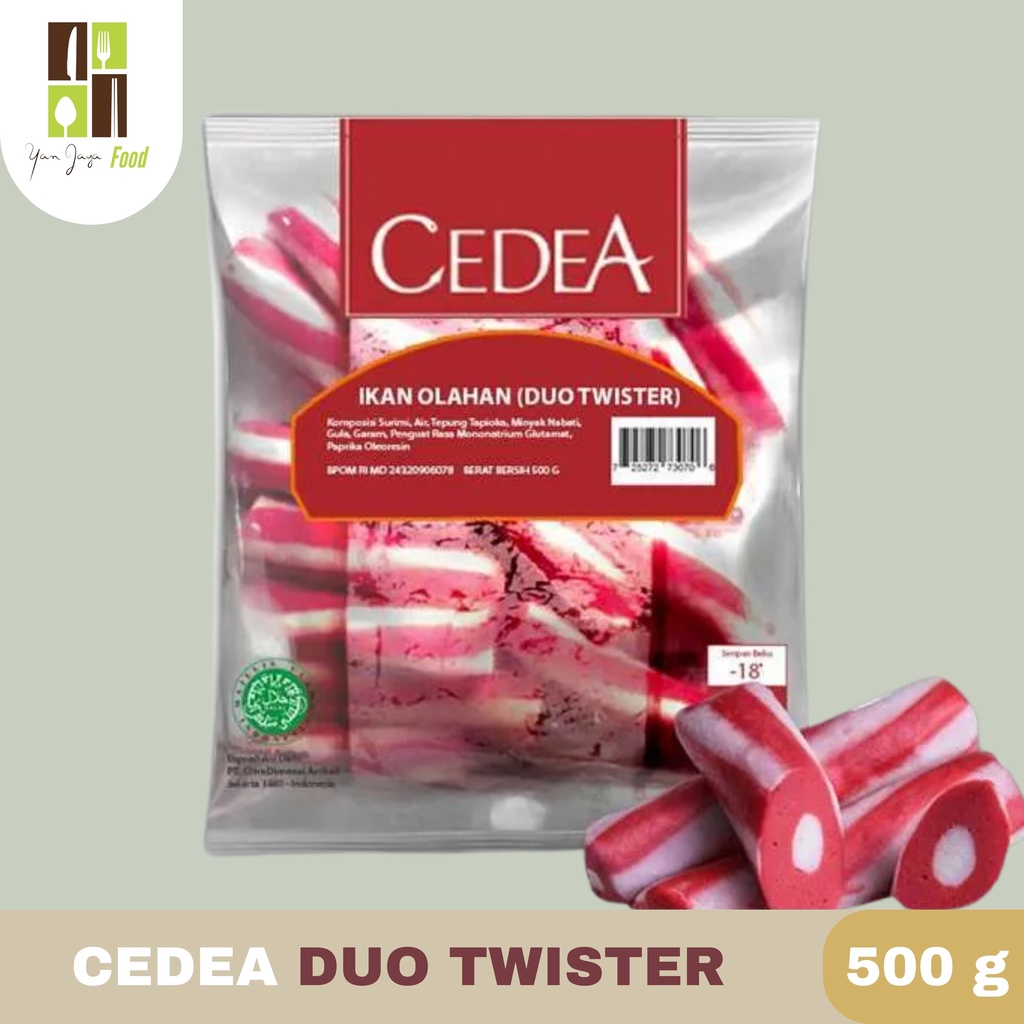 

Cedea Duo Twister Baso Ikan [500g]