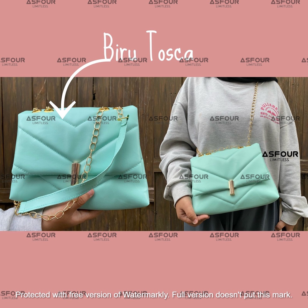 Asfour - Slingbag Tas Selempang Kulit Tas Murah Tas Import