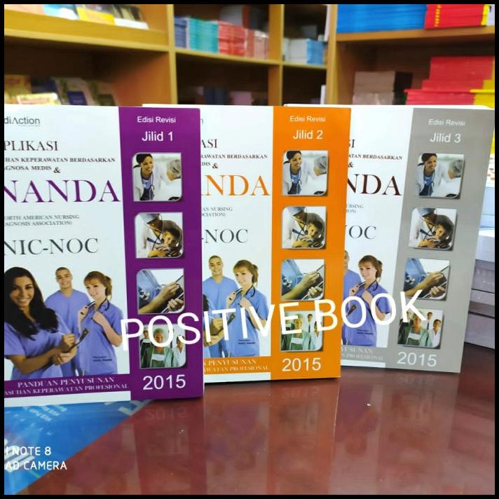 Storewijaya | Aplikasi Nanda Nicnoc 3 Buku Asuhan Keperawatan Sepaket Ori