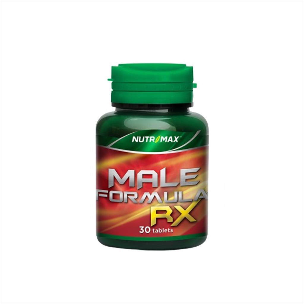 NUTRIMAX Male Formula RX Suplemen Kesehatan [30 Tablets]