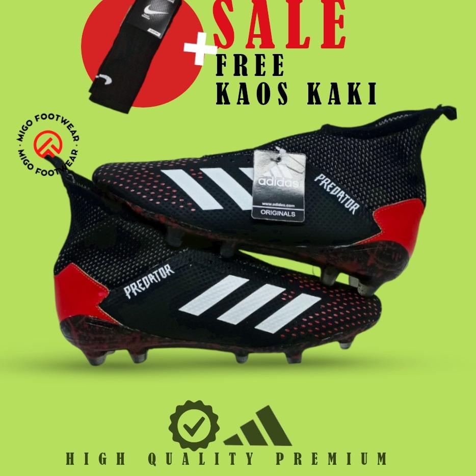 TRXK0w0V--sepatu bola Adidas Predator Freak full hitam BNWB PREMIUM QUALITY TERBARU sepatu olahraga 