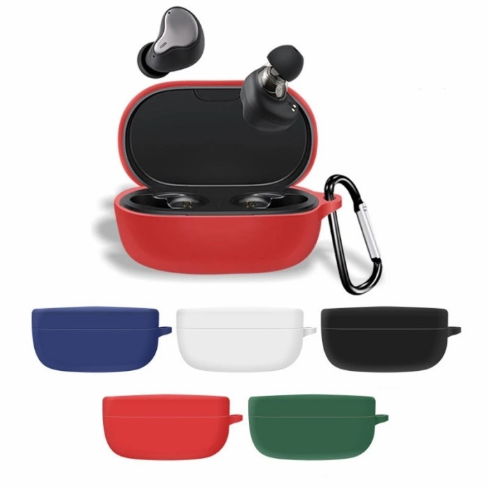 Case Casing Silicon Protective Soundpeats H1 + Carabiner