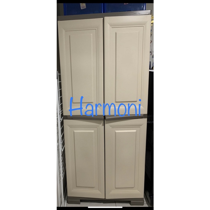 OLYMPLAST OMC ST1 ND (no drawer/tanpa 2 laci dalam/rak semua+gantungan) via kargo