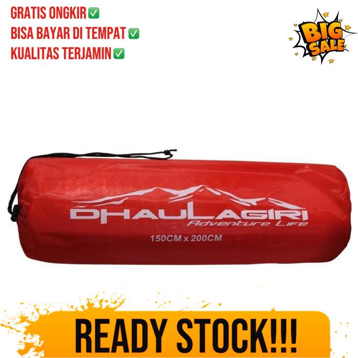 dhaulagiri matras alumunium foil 150 x 200 cm matras ringan murah