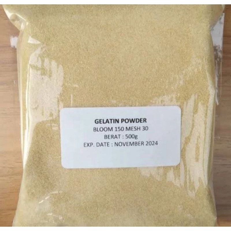 

gelatin bubuk import halal 1kg