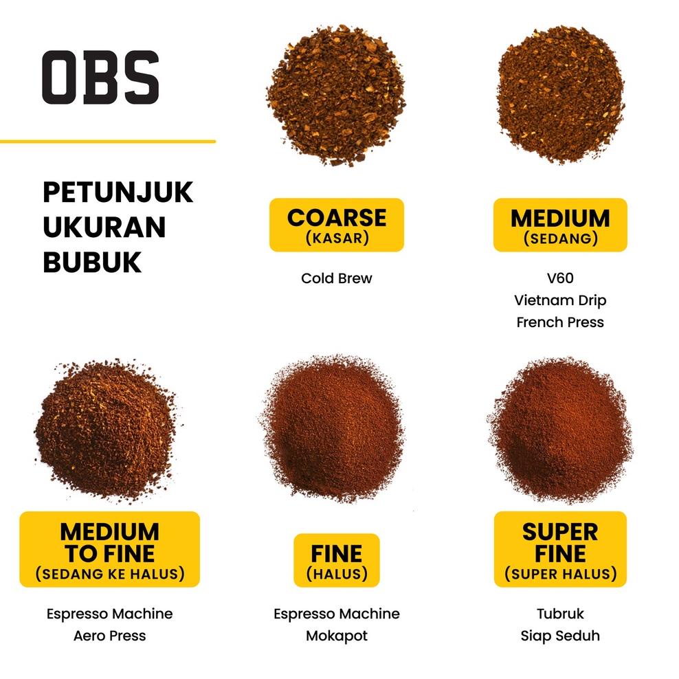 

HOT Kopi Houseblend 250 gram Biji/Bubuk | Arabika Robusta 250 gr | OBS Coffee House Blend 250gr 2896 ¤