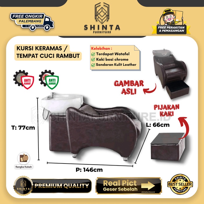 Kursi Tempat Cuci Rambut / Kursi Creambath / Kursi Murah Palembang