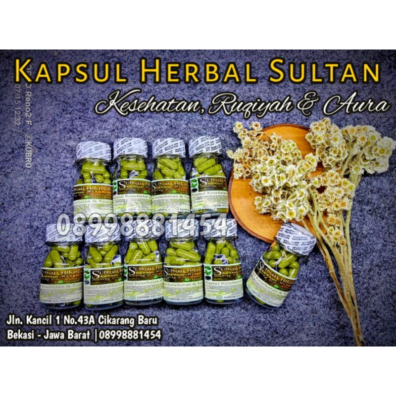 KAPSUL HERBAL KESEHATAN PENYEMBUHAN RUQIYAH DAN AURA - BUKA AURA ASIHAN