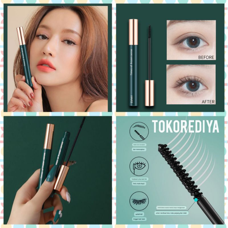 Mascara SVMY Original Times Of Frozen Sense Maskara Volume Melentikkan Bulu Mata dan Menebalkan Waterproof Long Lasting